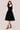 Black Corduroy Pinafore Dress with free postage 