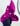 Magenta Felt Beret 