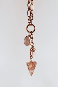 Image 2 of Luxe crystal druzy necklace 