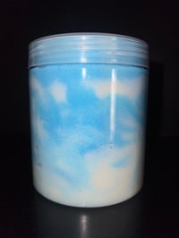 Mint Infused Coconut + Blueberry Sugar Soap Scrub