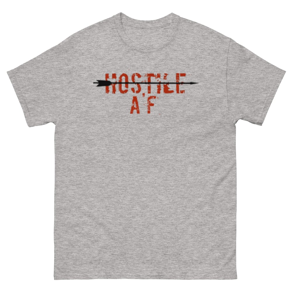 Hostile AF classic tee
