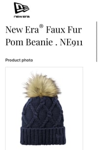 Image 2 of Matrix Pom Beanie