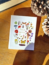 Image 2 of Field Notes Pocket Journal – Mushroom & Butterfly Notebook