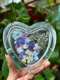 Purple Garden Heart