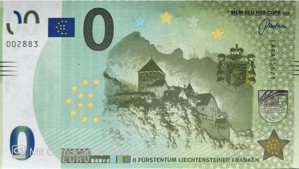 EAAA156/1 - Liechtenstein Vaduz