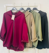 Image 4 of ZIP UP SOFT TOUCH POCKETS HOODIE