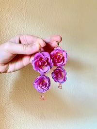 Image 1 of 💖Double Pink 3D Roses💖