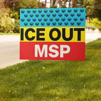 Image 2 of Yard Sign Rebel Loon - Ice Out MSP Rebel Loon A