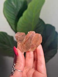 Image 3 of SELF STANDING NATURAL TRIPLET SMOKEY QUARTZ POINT -BRAZIL- B