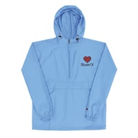 Image 1 of Stuen'X® Cares Heart Embroidered Champion Packable Jacket