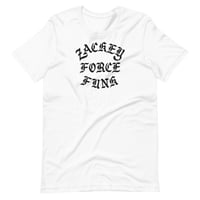 ZACKEY FORCE FUNK  white HIPSTER STYLE t-shirt