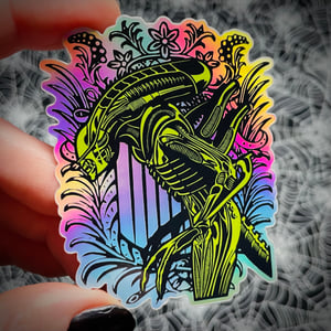 Image of XENOMORPH Holographic Sticker 3