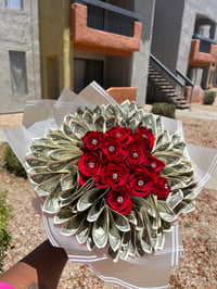 Image 1 of Money Flower Bouquet (Available 2/14)