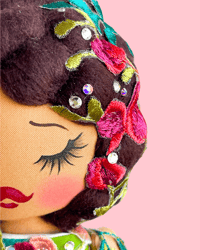 Image 3 of WHERE THE FLOWERS GROW MEDIUM ART DOLL