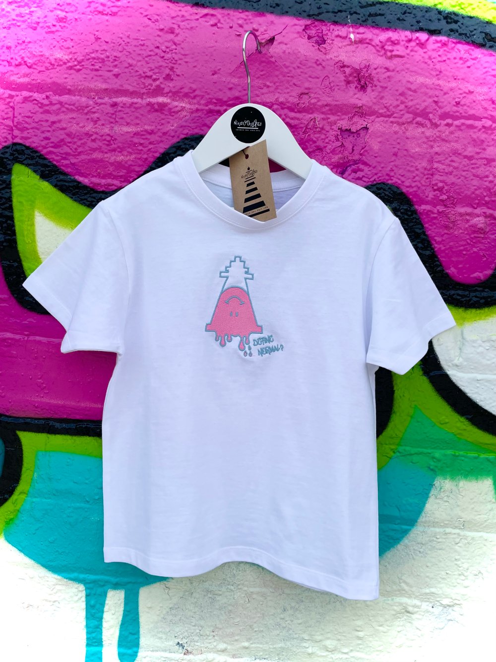 Image of Pink/Blue Define Normal Tee