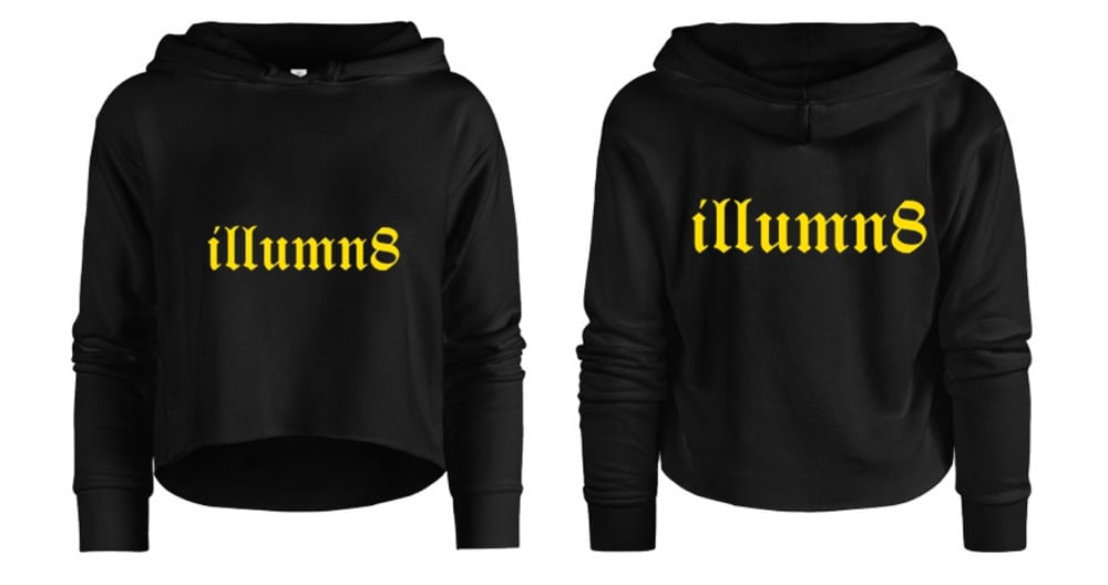 Image of crop gymwear illumn8