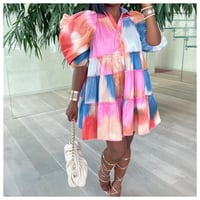 SHADES OF HUES DRESS