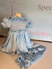 Image 2 of girls Emily Louise pyjamas (blue)