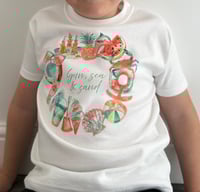 Image 2 of Holiday Wreath T-Shirt - 4 Options