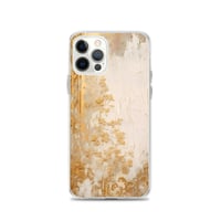 Image 12 of White and Gold Tattered Texture Goth Lolita Kawaii Baroque Clear Case for iPhone®