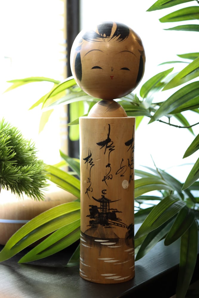 Japanese Handmade Kokeshi Doll