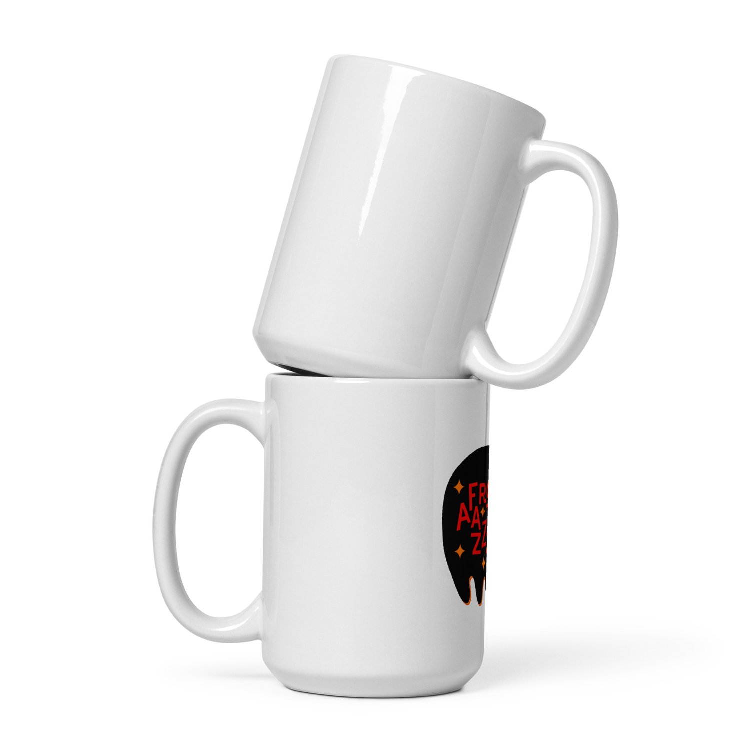 Image of From Aa to Zzz White glossy mug