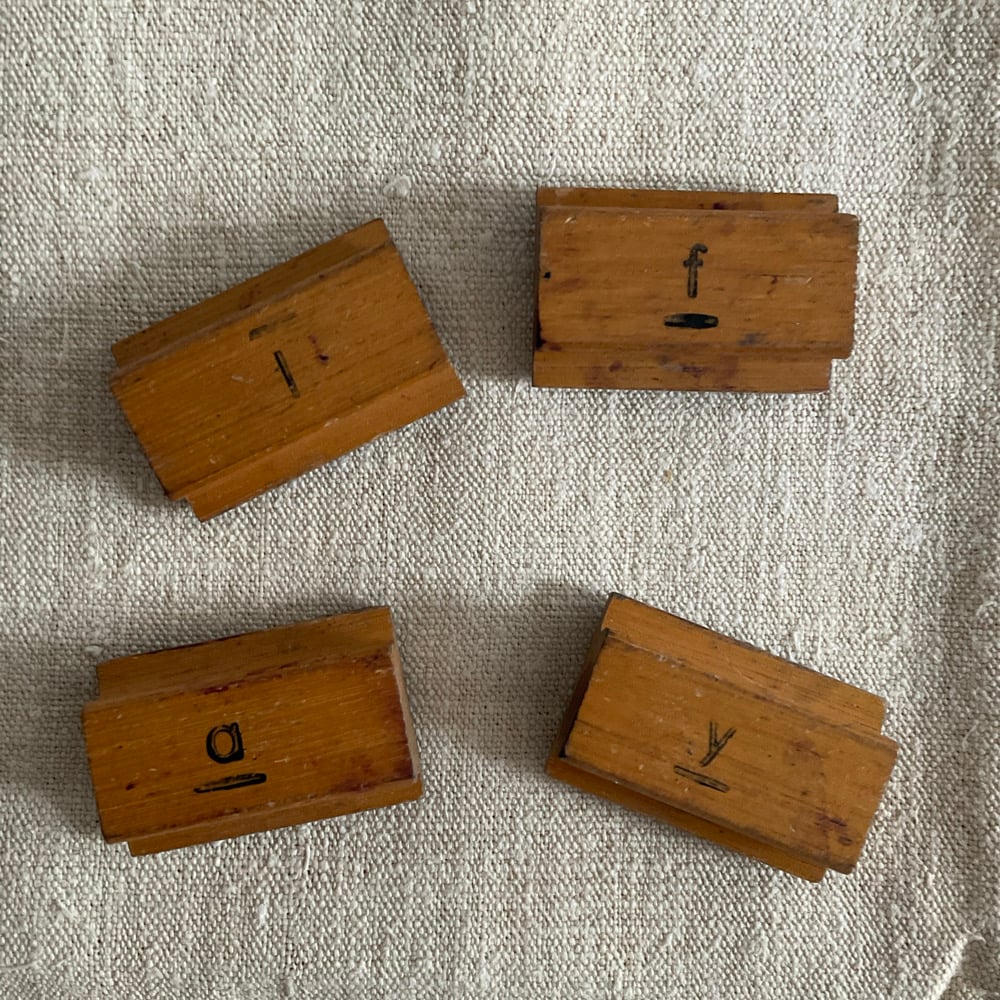 Image of Old Stamps (4 pieces) group 2