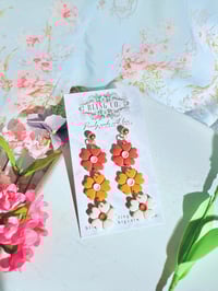 Image 1 of Trio Floral Dangle 