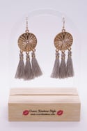 Crave Dream Catcher Tassel Earrings