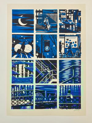 Image of Poster Set, Riso prints