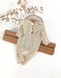 Image 1 of Newborn girls onesie - Amelie | golden