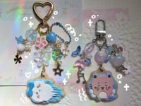 chiikawa cookie keychains (•ᴗ<˶)✧₊ ⊹