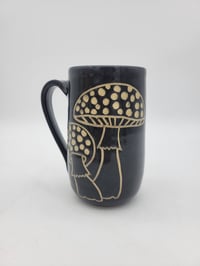 Image 1 of Black Mushroom Mug 