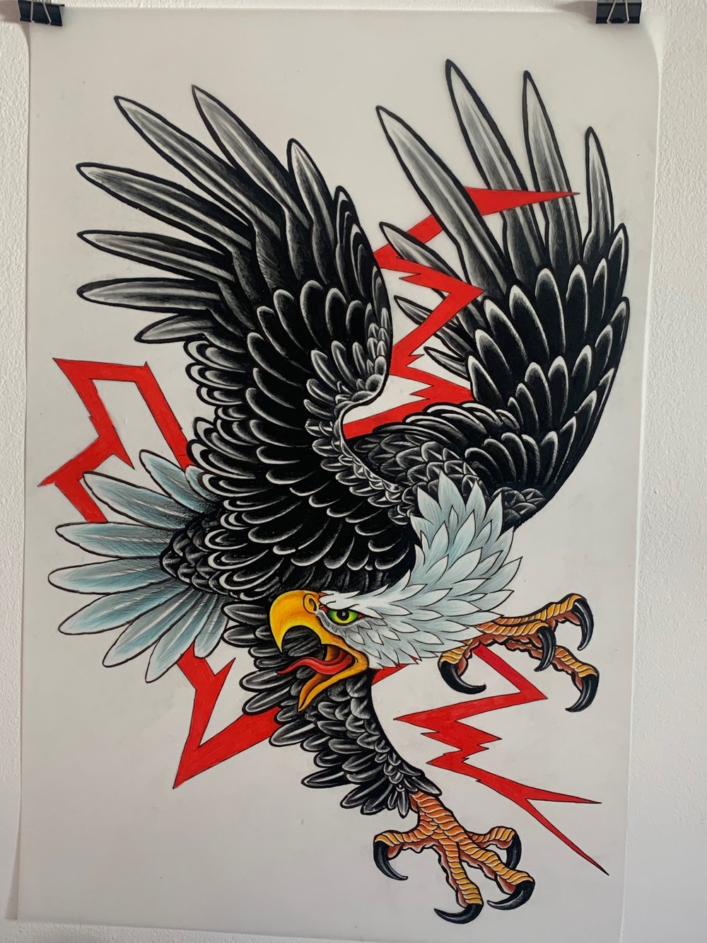 Image of Big eagle print, 24”x 36”