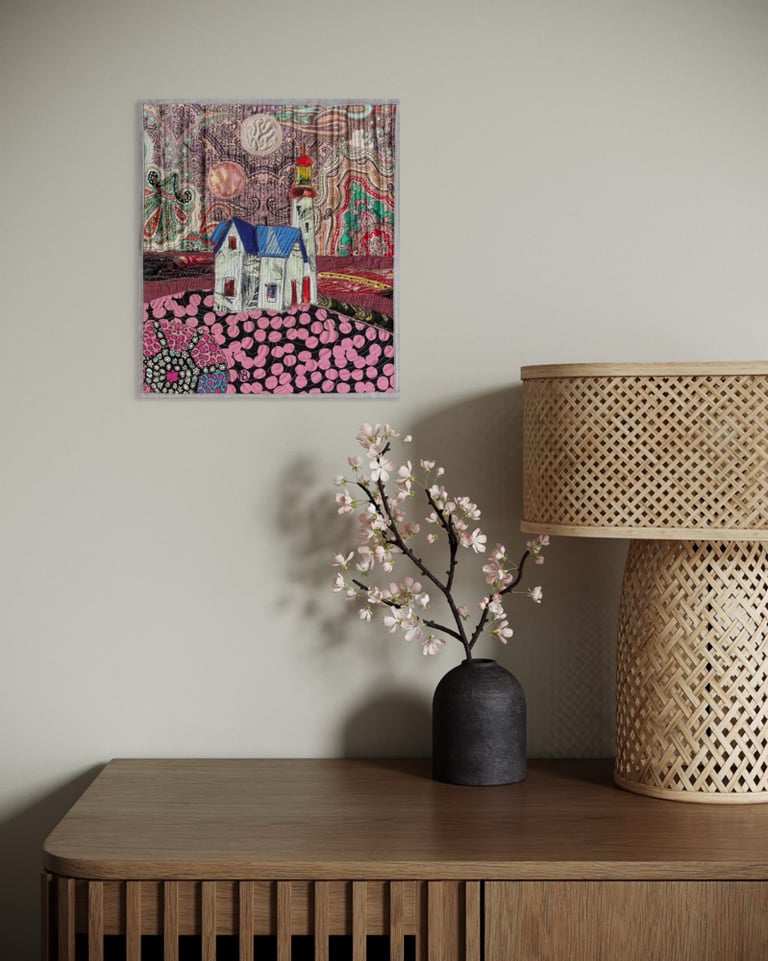 Sturgeon Full Moon - Small art for gift Image 5