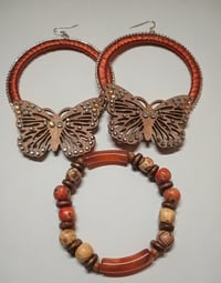 Image 3 of Ember Wings Butterfly Jewelry Set