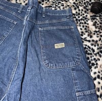 Image 3 of (40) supa baggy Wangler carpenter jorts 