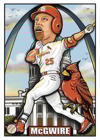 Image 2 of Mark McGwire (limited to 50) trading card 
