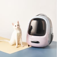 Image 2 of Cat Backpack Carrier with Fan & LED Light – Airline Approved