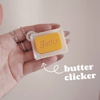 Butter Clicker Keychain