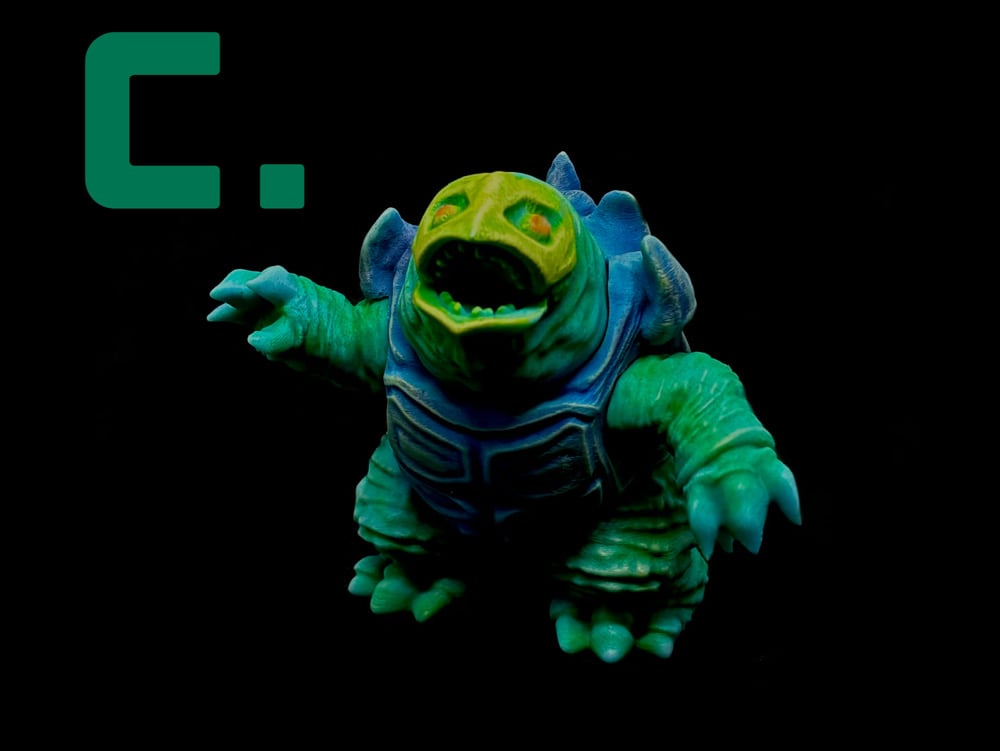 Image of Kaiju Rumble Max : Hell Turtle (Resin) [Painted]