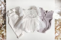 Newborn set for photoshoots | off white | grey | photo props