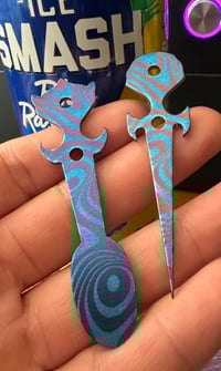 Image 3 of Pryk Tactical Toothpick (DMSCS swirls)