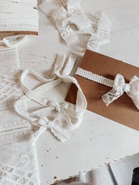Image 3 of Mini Vintage Lace Bow