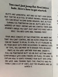 Image 2 of Anal Training Zine