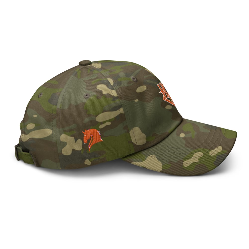 NEW DESIGN!! Embroidered HCW acronym logo camouflage adjustable hat