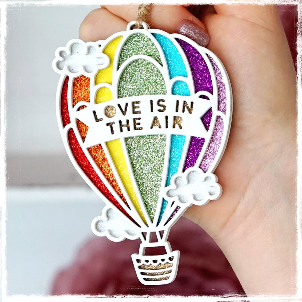 Image of PREORDER Love Is In The Air - rainbow