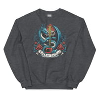 Image 7 of Dragon Fire old school Unisex Sweatshirt