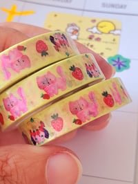 Image 1 of Strawberry merengue pie - washi tape 10mm 