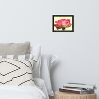 Image 4 of Framed Floral photo paper poster